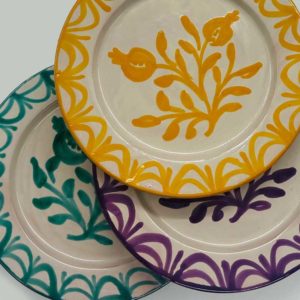 Plato postre <br>20 cm.
