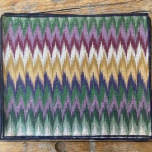 Pack de individuales 
 45x35 cm. missoni azul